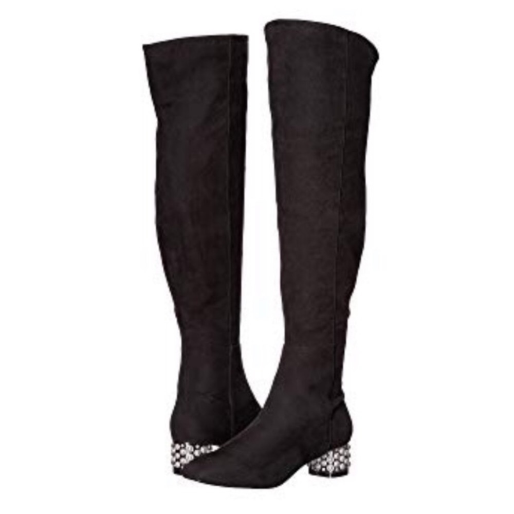 Over the Knee Black Betsy Johnson Boots